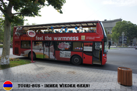 Hop on - Hop off - Bus roter bus
