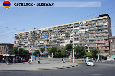 Wohnblock Ostblock Wohnblock